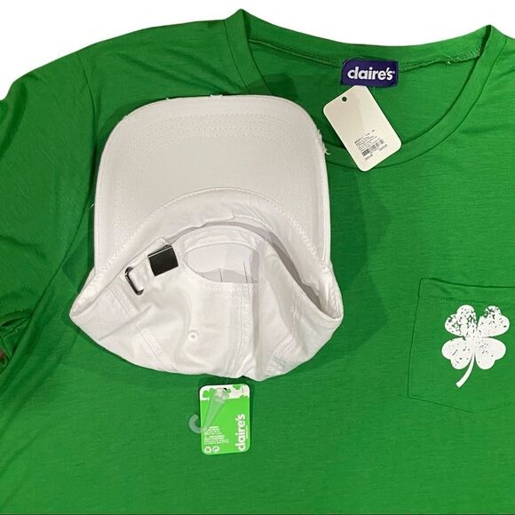 Claire’s Lucky T-Shirt & Baseball Cap Bundle - Picture 7 of 10